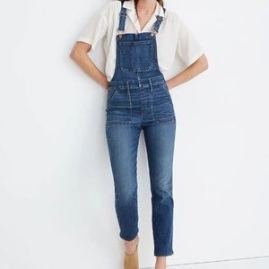 Madewell Stovepipe Denim Overalls